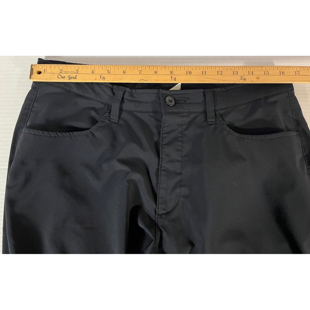 Under Armour Golf Pants Mens 36x32 Black Loose Fit Performance Trousers - Picture 4 of 6